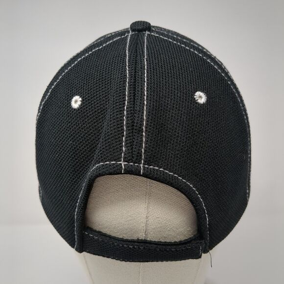 Big Green Egg Strapback Hat Black One Size Adjustable Embroidered Polyester - Picture 5 of 8